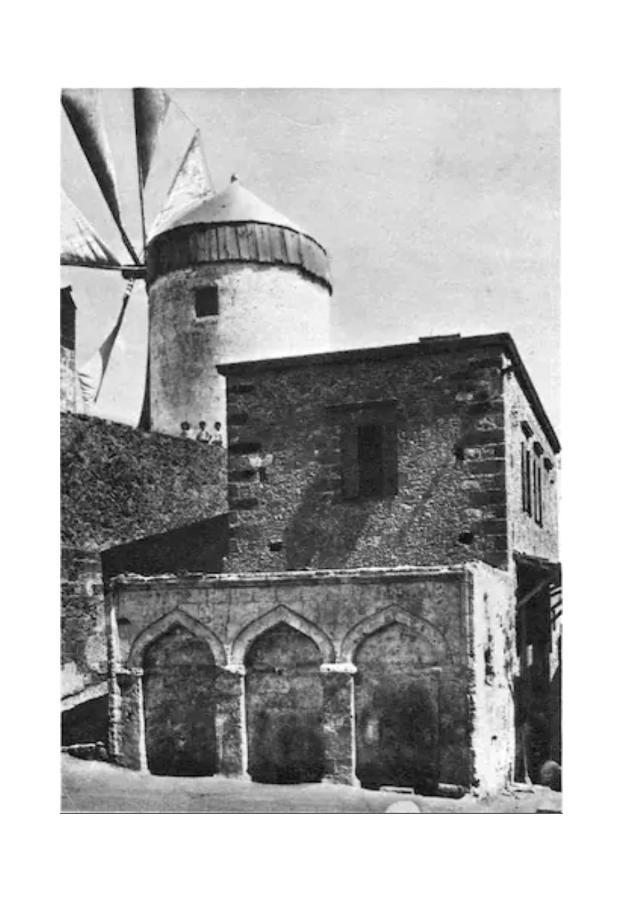 A Medieval Windmill Tower With Magnificent View Rhodes City Kültér fotó